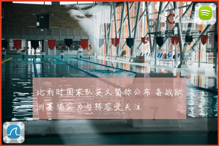 比利时国家队英文简称公布 备战欧洲赛场实力与阵容受关注