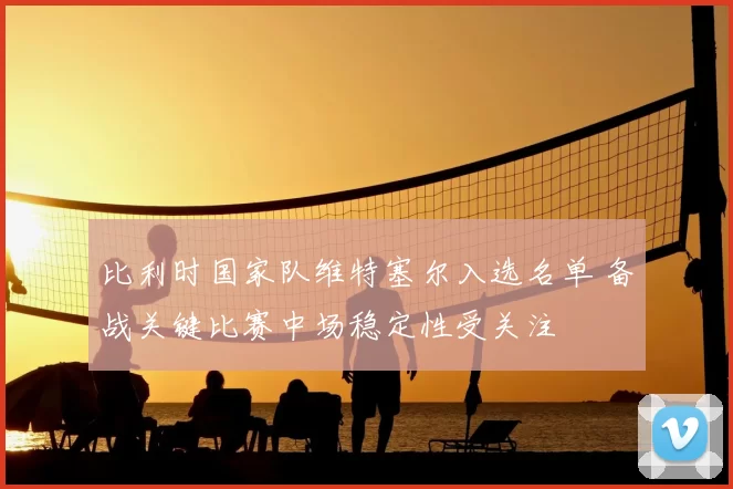 比利时国家队维特塞尔入选名单 备战关键比赛中场稳定性受关注